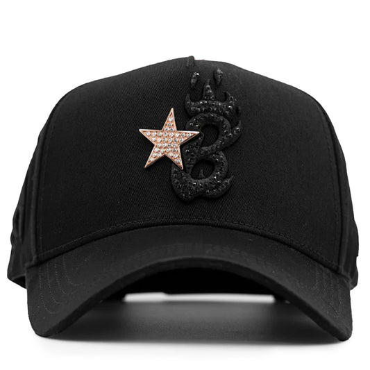 Barbas Hats B Star Rose Gold