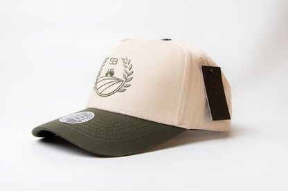 SOMBRERO BLANCO COSECHA Y SIEMBRA BEIGE