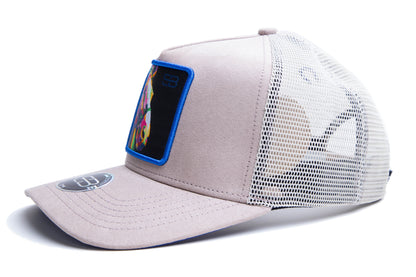 SOMBRERO BLANCO CUACO BEIGE
