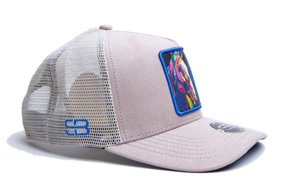 SOMBRERO BLANCO CUACO BEIGE