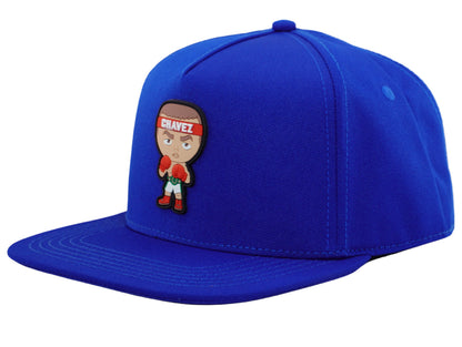 Gorra All In Brand x Julio César Chávez – Chibi Chávez Azul Snapback