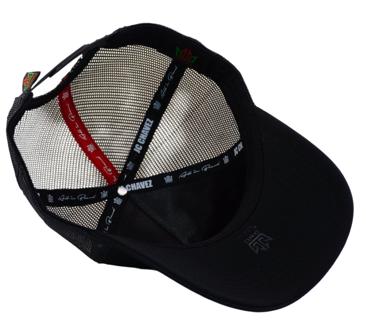 Gorra All In Brand x Julio César Chávez – Chibi Chávez Negra Trucker Cap
