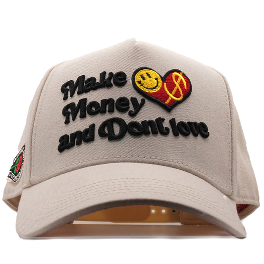 Money Love Snapback Hueso